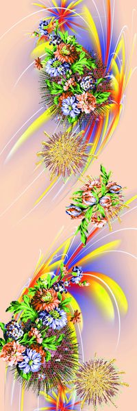 花朵印花华亿平台图片