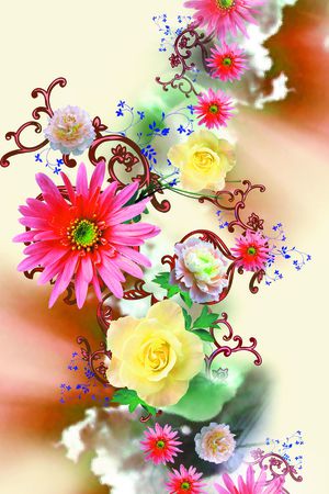 肌理印花华亿平台图片