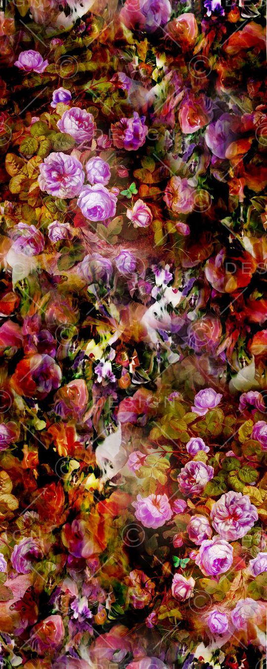 玫瑰印花华亿平台图片