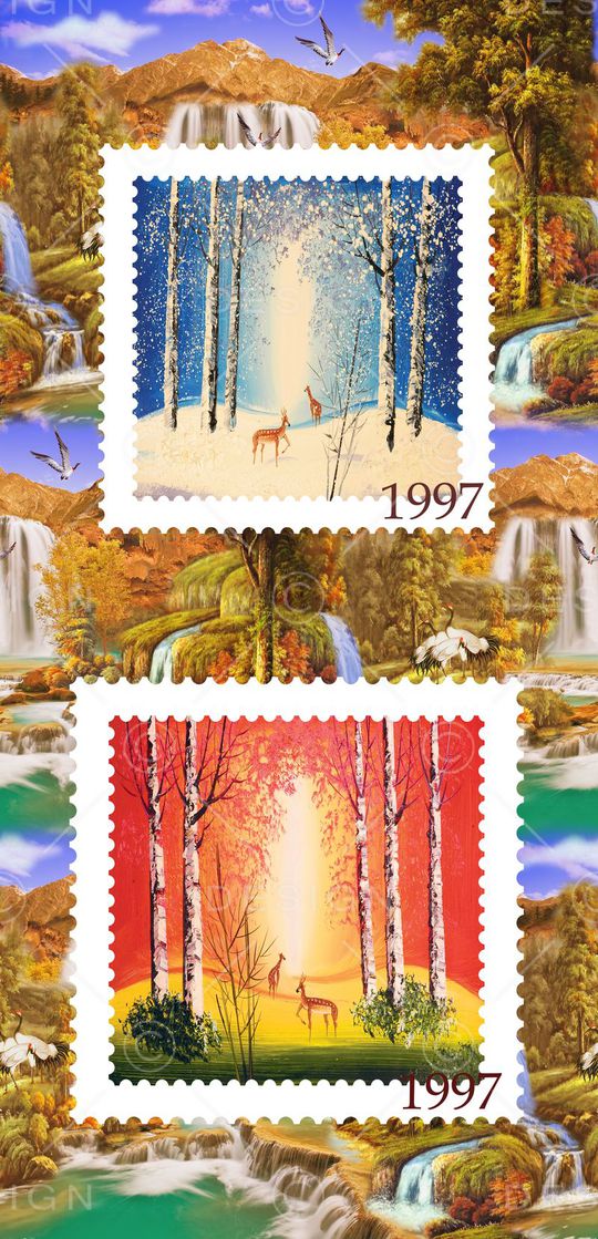 邮票印花华亿平台图片