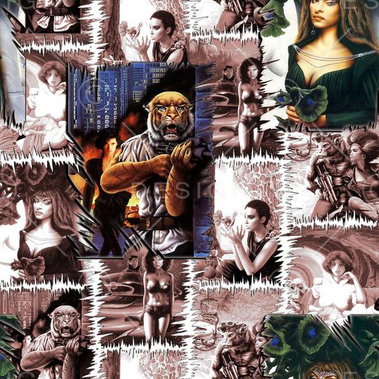 美女印花华亿平台图片