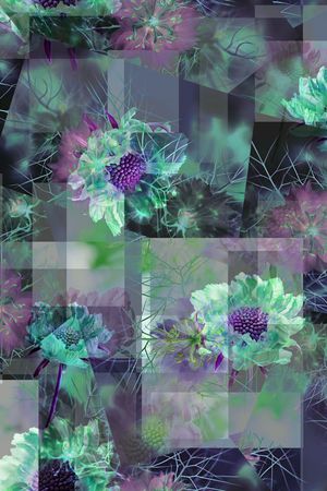 格子印花华亿平台图片