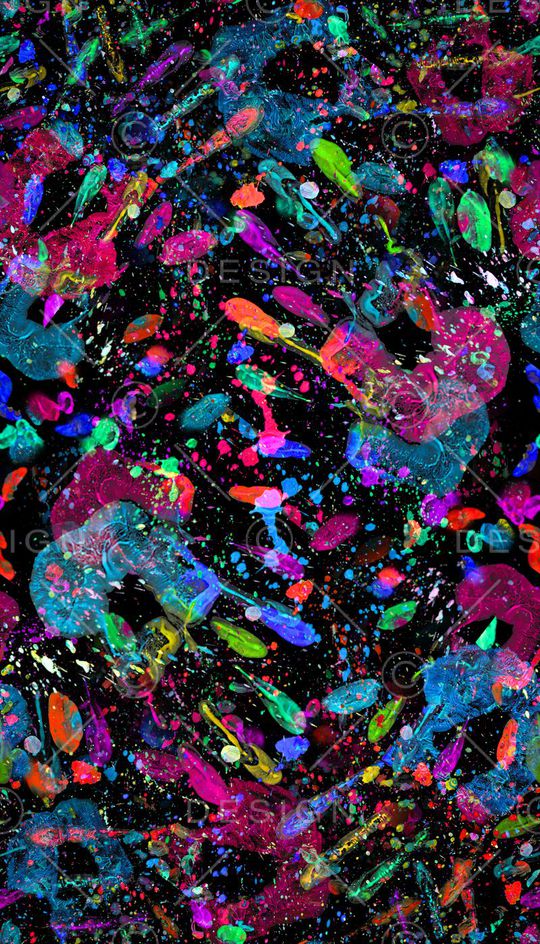 抽象印花华亿平台图片