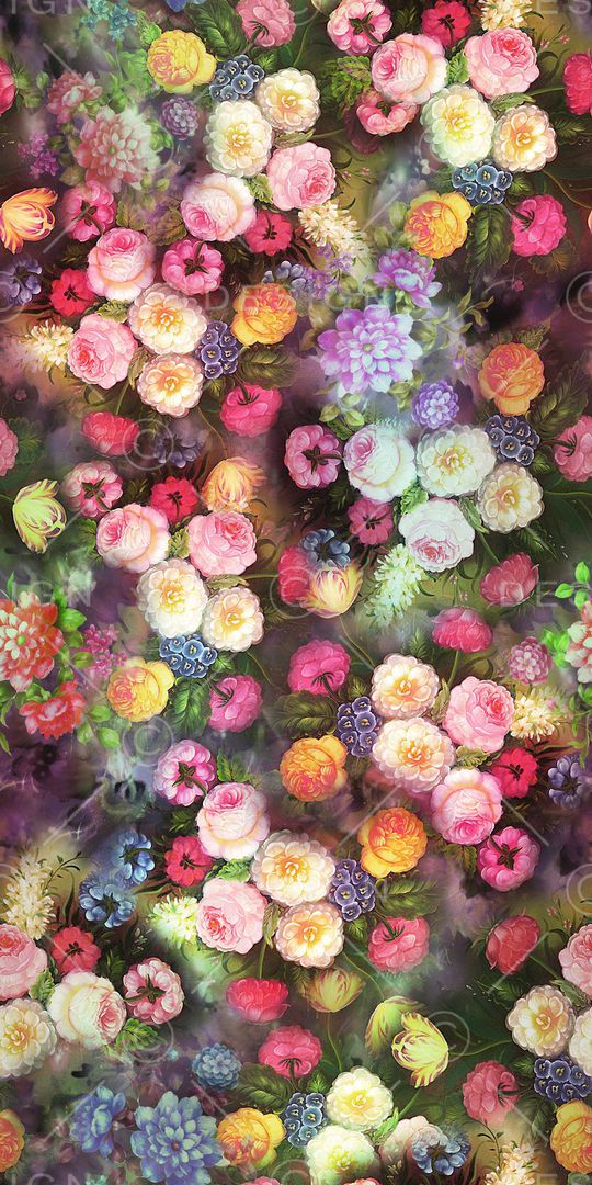 牡丹印花华亿平台图片