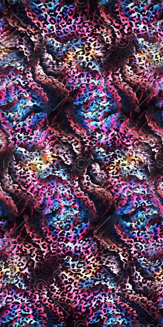 动物纹印花华亿平台图片