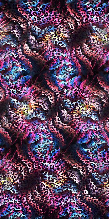 216547-豹纹分形肌理几何