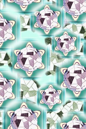 拼贴印花华亿平台图片