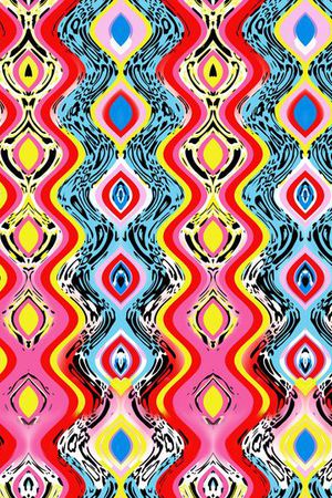 几何印花华亿平台图片