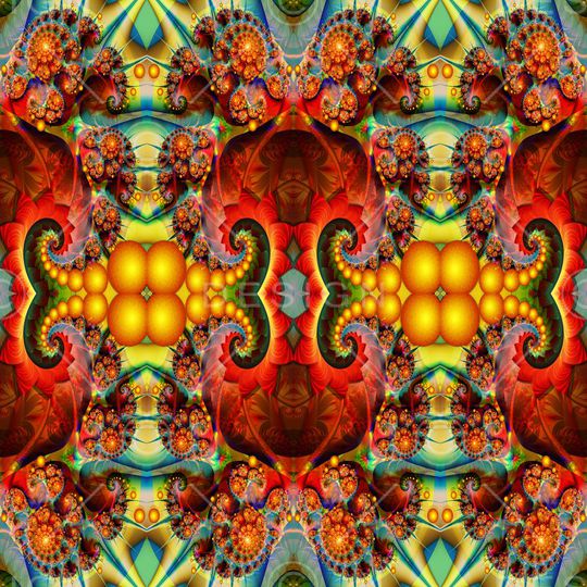 万花筒印花华亿平台图片