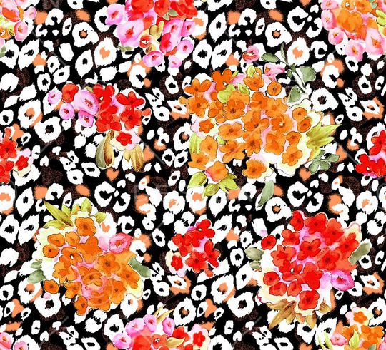 手绘印花华亿平台图片