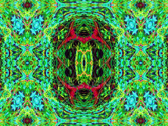 抽象印花华亿平台图片