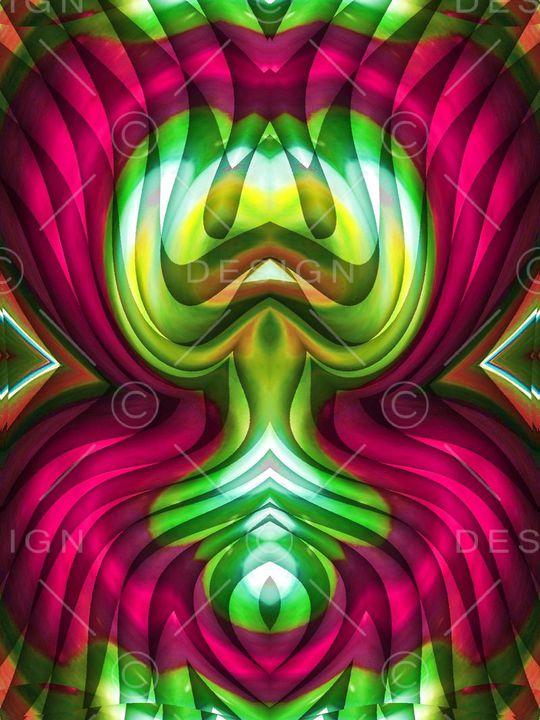 迷幻印花华亿平台图片