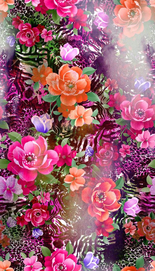 豹纹印花华亿平台图片