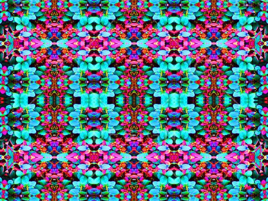 万花筒印花华亿平台图片