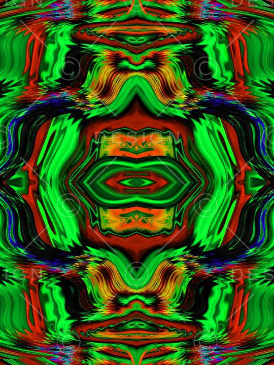 抽象印花华亿平台图片