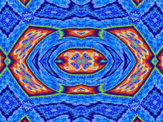 抽象印花华亿平台图片