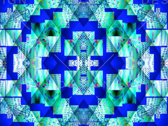 几何印花华亿平台图片