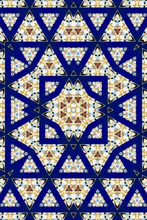 E-花卉几何/Flowers印花华亿平台图片