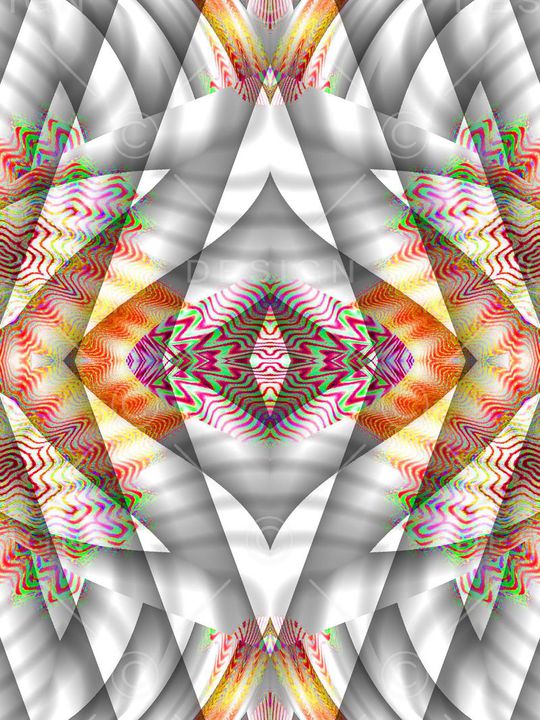 抽象印花华亿平台图片