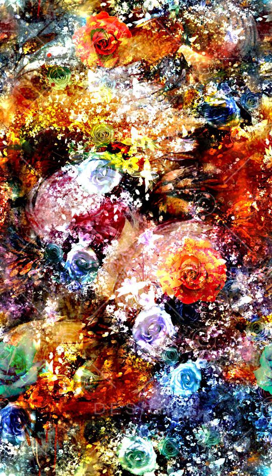 绚丽印花华亿平台图片