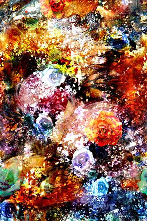 绚丽印花华亿平台图片