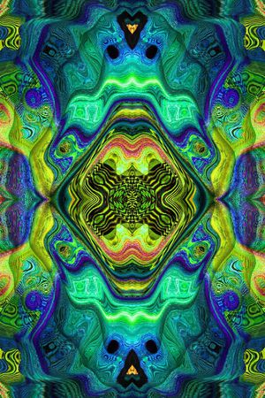 抽象印花华亿平台图片