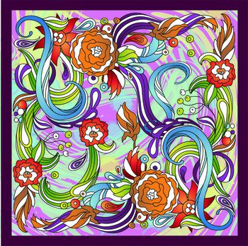 时尚印花华亿平台图片