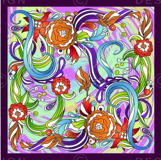 时尚印花华亿平台图片