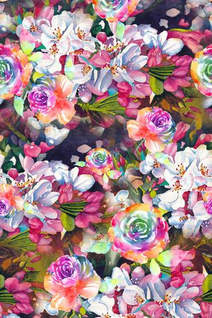 彩色印花华亿平台图片