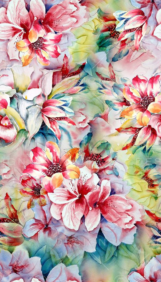 水彩印花华亿平台图片