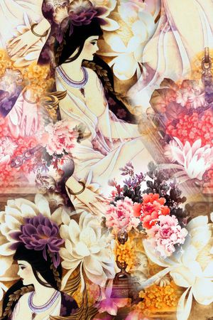 国画印花华亿平台图片