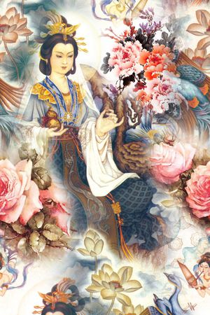 美人图印花华亿平台图片