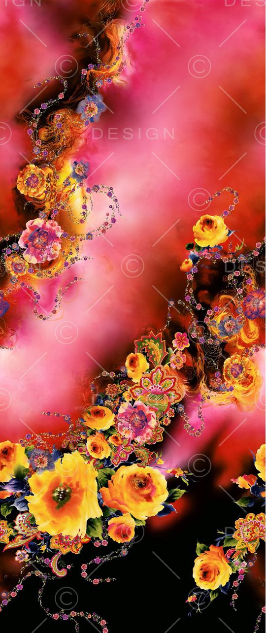 定位花印花华亿平台图片