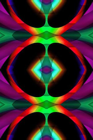 抽象印花华亿平台图片