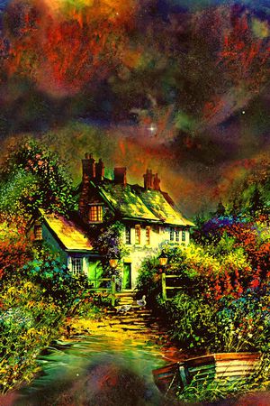 油画印花华亿平台图片