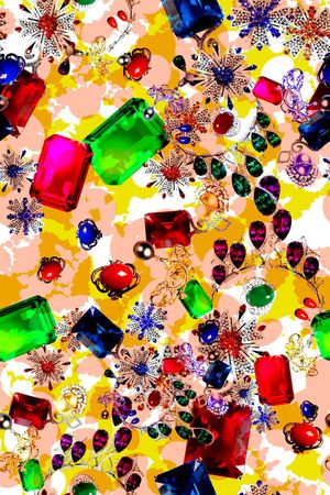 珠宝印花华亿平台图片