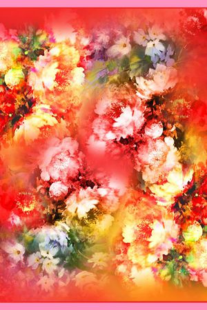 方巾印花华亿平台图片