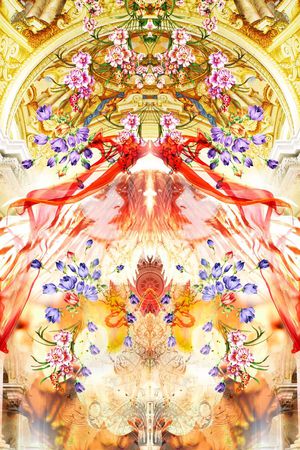 华丽印花华亿平台图片