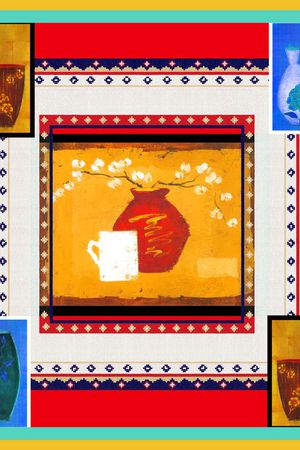 方巾印花华亿平台图片