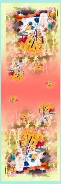 抽象印花华亿平台图片