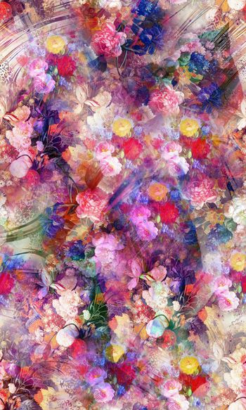 231400-彩色花韵