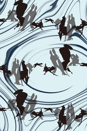 抽象印花华亿平台图片