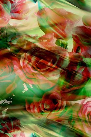 抽象印花华亿平台图片