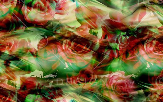 抽象印花华亿平台图片