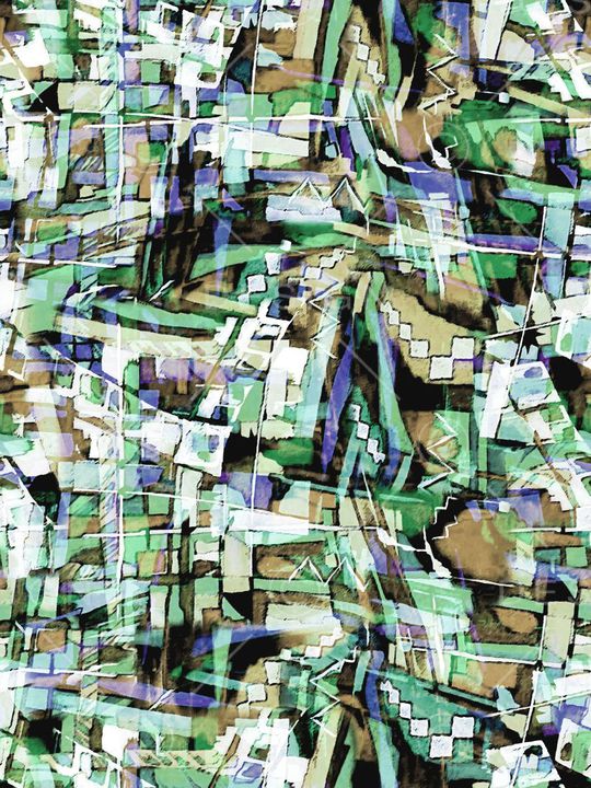 抽象印花华亿平台图片