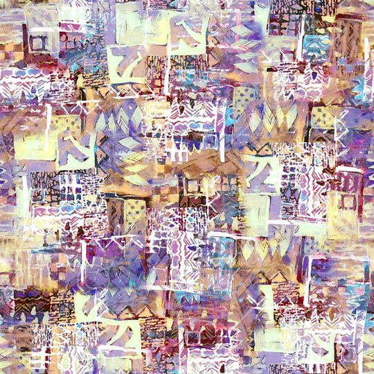 水彩肌理印花华亿平台图片