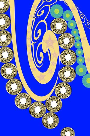 圆圈印花华亿平台图片