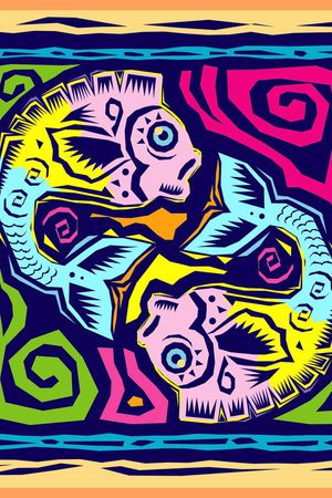 卡通印花华亿平台图片