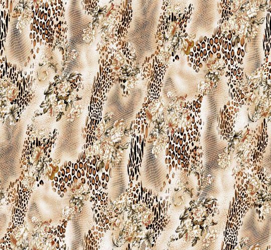 豹纹印花华亿平台图片