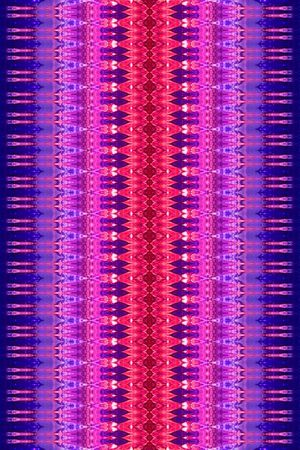 镜像 对称 抽象 几何印花华亿平台图片